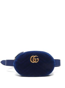 Gucci Pre-Owned: Голубая сумка 