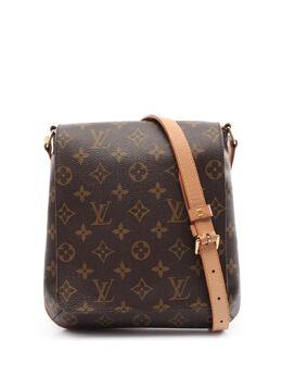 Louis Vuitton Pre-Owned: Коричневая сумка 