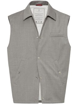 Brunello Cucinelli: Жилет из шерсти 