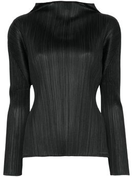 Pleats Please Issey Miyake: Яркий топ 