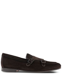 Santoni: Коричневые туфли 