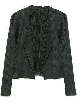 Pleats Please Issey Miyake: Тёмная куртка 