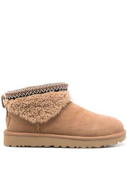 UGG: Коричневые ботинки  Ultra Mini