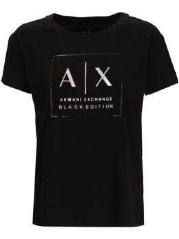 Armani Exchange: Футболка с принтом 