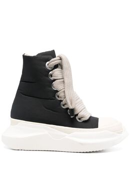 Rick Owens DRKSHDW: Чёрные кроссовки  Abstract