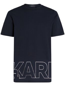 Karl Lagerfeld: Футболка с принтом 
