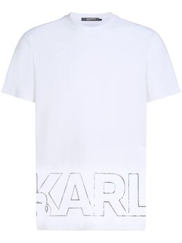Karl Lagerfeld: Футболка с принтом 