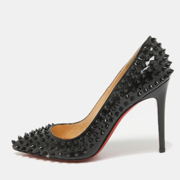 Christian Louboutin: Чёрные туфли  Pigalle