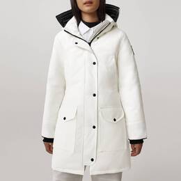 Canada Goose: Белый пуховик  Trillium