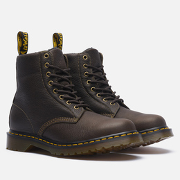 Dr. Martens: Коричневые ботинки  1460