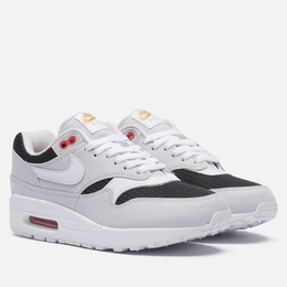 Nike: Серые кроссовки  Air Max 1 Premium