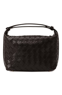 Bottega Veneta: Коричневая сумка 