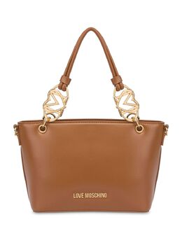 Love Moschino: Коричневая сумка 