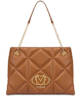 Love Moschino: Коричневая сумка 