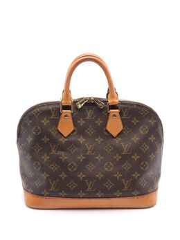 Louis Vuitton Pre-Owned: Коричневая сумка-шоппер 