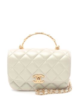 CHANEL Pre-Owned: Белая сумка 