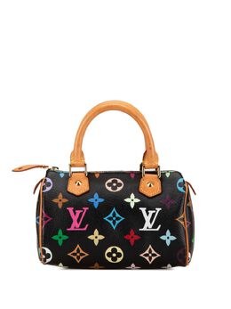 Louis Vuitton Pre-Owned: Чёрная сумка 