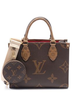 Louis Vuitton Pre-Owned: Коричневая сумка-шоппер 