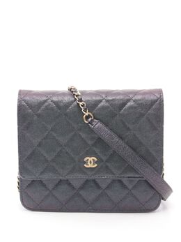 CHANEL Pre-Owned: Чёрная сумка 