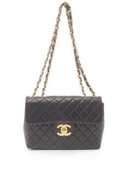 CHANEL Pre-Owned: Чёрная сумка 