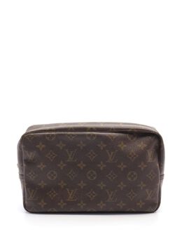 Louis Vuitton Pre-Owned: Коричневая сумка 