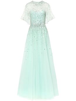 Jenny Packham: Голубое платье 