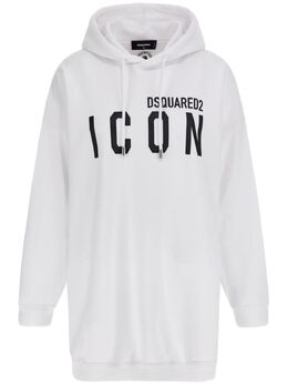 DSQUARED2: Толстовка  Icon с принтом