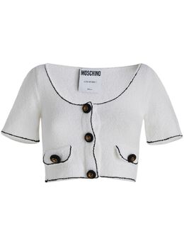 Moschino: Белый топ 