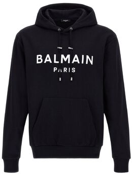 Balmain: Толстовка с принтом 