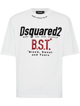 DSQUARED2: Белая футболка 