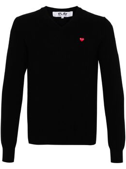 Comme Des Garçons Play: Свитер  Heart из шерсти