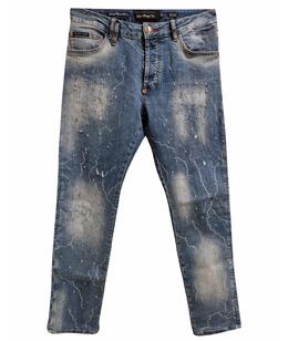 PHILIPP PLEIN: Прямые джинсы 