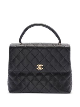 CHANEL Pre-Owned: Чёрная сумка 