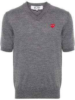 Comme Des Garçons Play: Свитер  Heart из шерсти