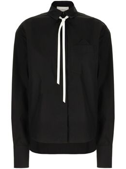 Sportmax: Чёрная рубашка 