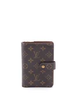 Louis Vuitton Pre-Owned: Коричневый кошелёк 