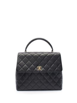 CHANEL Pre-Owned: Чёрная сумка 