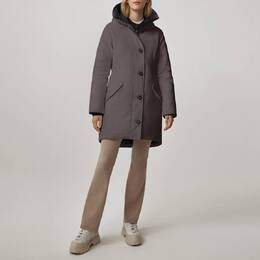 Canada Goose: Пуховик  Rossclair с капюшоном