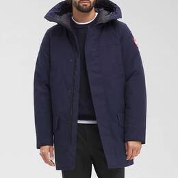 Canada Goose: Синий пуховик  Langford