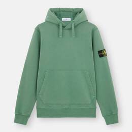 Stone Island: Толстовка цвета хаки 