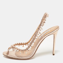 Aquazzura: Прозрачные сандалии  Temptation