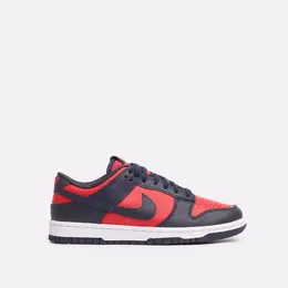 Nike: Красные кеды  Dunk Low Retro