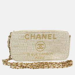 Chanel: Светлый кошелёк 