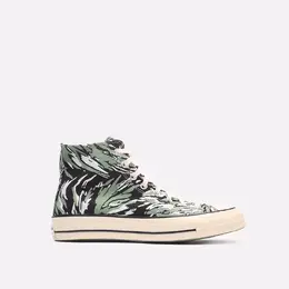 Converse: Зелёные кеды  Chuck 70 Hi