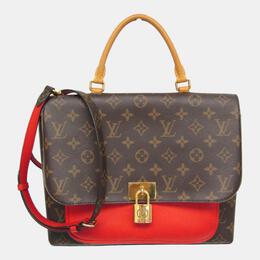 Louis Vuitton: Коричневая сумка 