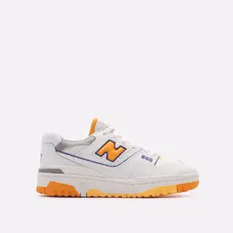 New Balance: Белые кеды  550