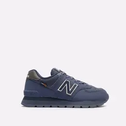 New Balance: Синие кроссовки  574