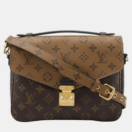 Louis Vuitton: Коричневая сумка  Pochette