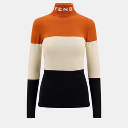 Fendi: Многоцветный свитер 