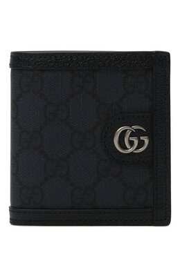 Gucci: Серебристый кошелёк  Ophidia GG